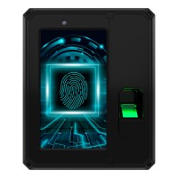 DOMO nCode A2-S10-04 Aadhar Enabled Biometric Attendance Machine with Android, 4G LTE, Ethernet and Type A USB 3GB RAM and 64GB Storage
