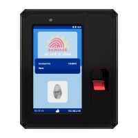DOMO nCode A2-S10-05 Aadhar Fingerprint FAP20 Enabled Biometric Machine with Android, 4G LTE, Ethernet and Type A USB 3GB RAM and 64GB Storage