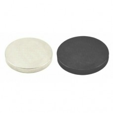 DOMO nHance MGNT20S Ferrite Magnet (Y30 - 20*3mm) with Neodymium Magnet Disc (N35 - 18*2mm)