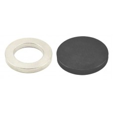 DOMO nHance MGNT20 Ferrite Magnet (Y30 - 20*3mm) with Neodymium Magnet Ring (N35 - 18*10*2mm)