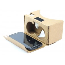 DOMO nHance VRC625 Cardboard v2 Universal Virtual Reality 3D and Video Headset for Smart Phones upto 6" inch Screen