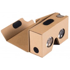 DOMO nHance VRC637 Cardboard Virtual Reality 3D and Video Headset for Smart Phones upto 6" inch Screen