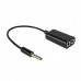 DOMO nSpeed AS235R Audio Splitter Earphone/Headphone Cable Splitter